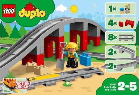 LEGO Train Bridge and Tracks 10872 DUPLO LEGO DUPLO @ 2TTOYS LEGO €. 24.99