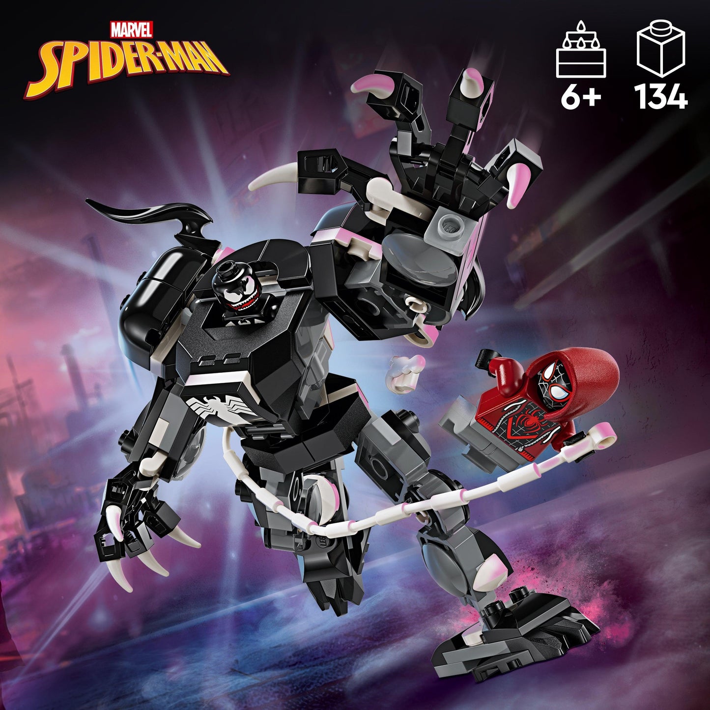 LEGO Venom mechapantser vs Miles Morales 76276 Superheroes LEGO Super Heroes Marvel @ 2TTOYS LEGO €. 14.99