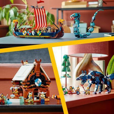 LEGO Viking Ship and the Midgard Serpent 31132 Creator LEGO CREATOR @ 2TTOYS LEGO €. 119.99