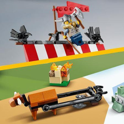 LEGO Viking Ship and the Midgard Serpent 31132 Creator LEGO CREATOR @ 2TTOYS | Official LEGO shop😊🥰 LEGO €. 119.99