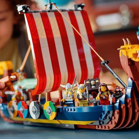 LEGO Viking Ship and the Midgard Serpent 31132 Creator LEGO CREATOR @ 2TTOYS | Official LEGO shop😊🥰 LEGO €. 119.99