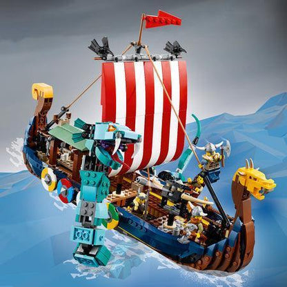 LEGO Viking Ship and the Midgard Serpent 31132 Creator LEGO CREATOR @ 2TTOYS | Official LEGO shop😊🥰 LEGO €. 119.99