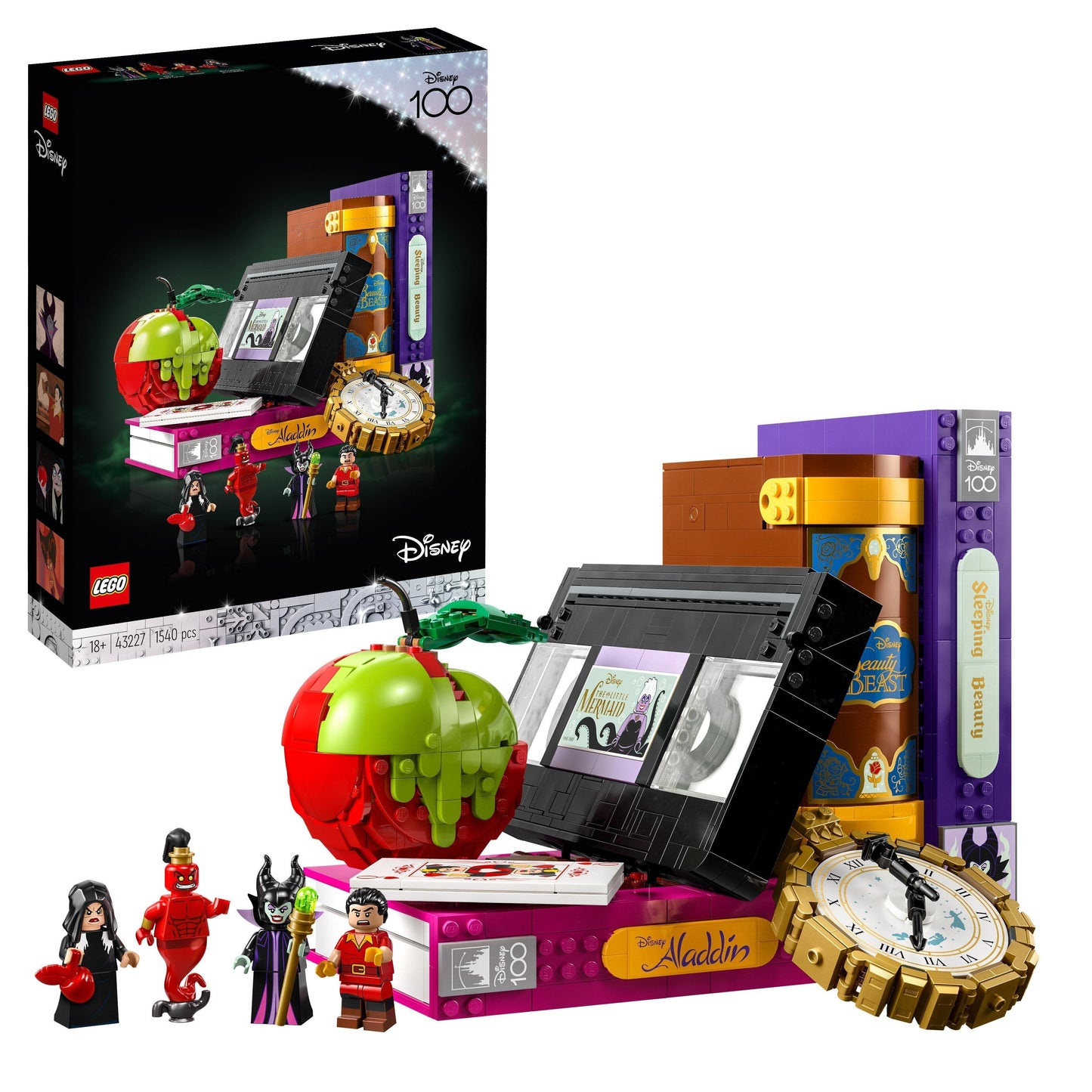 LEGO Villain Icons 43227 Disney LEGO DISNEY @ 2TTOYS LEGO €. 144.99