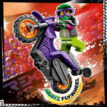 LEGO Wheelie stunt motor with stuntman 60296 City LEGO CITY STUNTZ @ 2TTOYS LEGO €. 7.99