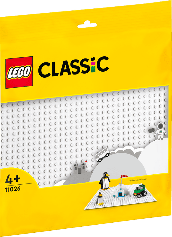 LEGO White Baseplate 11026 Classic LEGO CLASSIC @ 2TTOYS LEGO €. 7.64