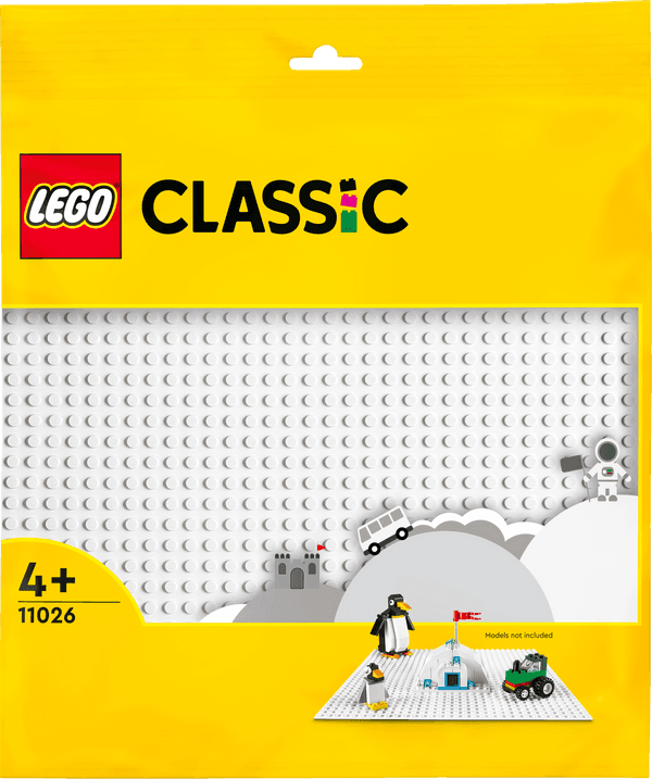 LEGO White Baseplate 11026 Classic LEGO CLASSIC @ 2TTOYS LEGO €. 7.64