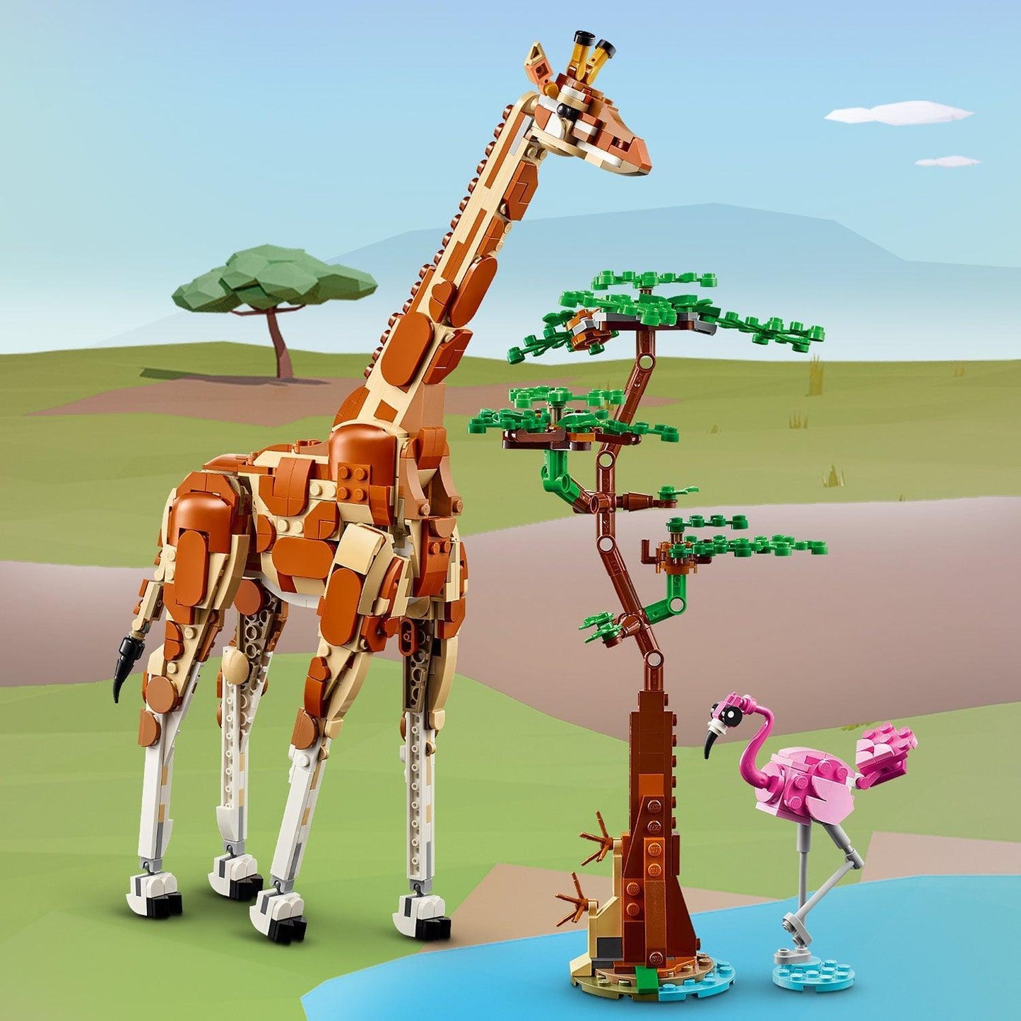 LEGO Wild Safari Animals 31150 Creator 3 in 1 LEGO CREATOR 3 IN 1 @ 2TTOYS LEGO €. 64.99