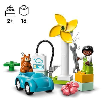 LEGO Wind Turbine and Electric Car 10985 DUPLO @ 2TTOYS LEGO €. 9.99