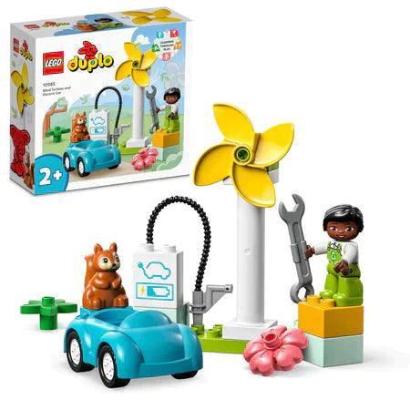 LEGO Wind Turbine and Electric Car 10985 DUPLO @ 2TTOYS | Official LEGO shop😊🥰 LEGO €. 9.99