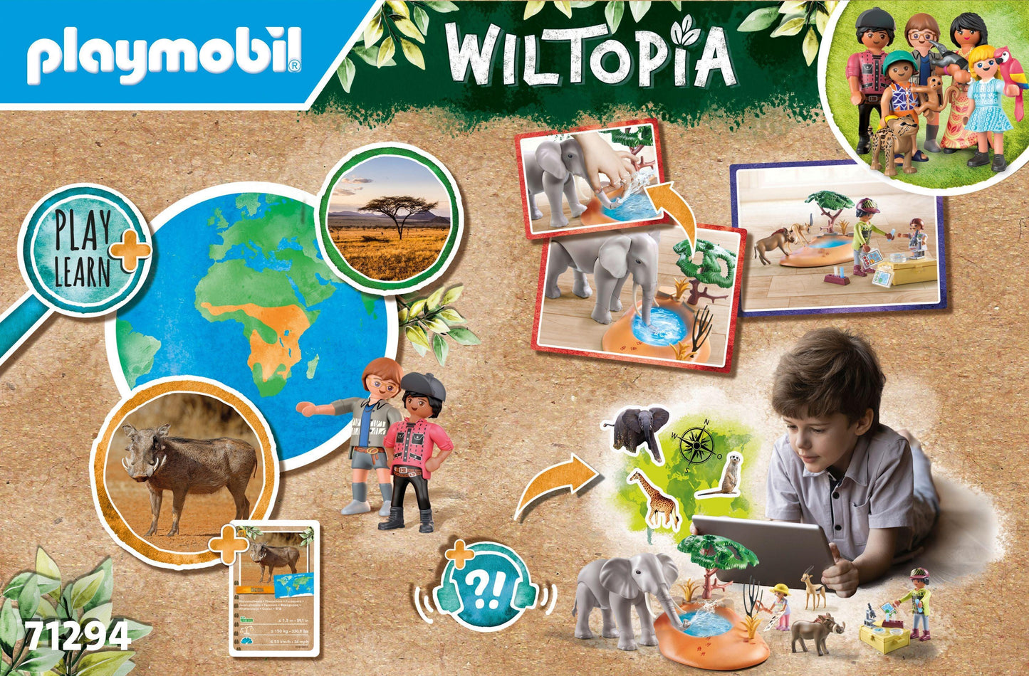 PLAYMOBIL Jungle dieren verzorging 71294 Wiltopia PLAYMOBIL WILTOPIA @ 2TTOYS | Official LEGO shop😊🥰 PLAYMOBIL €. 31.49