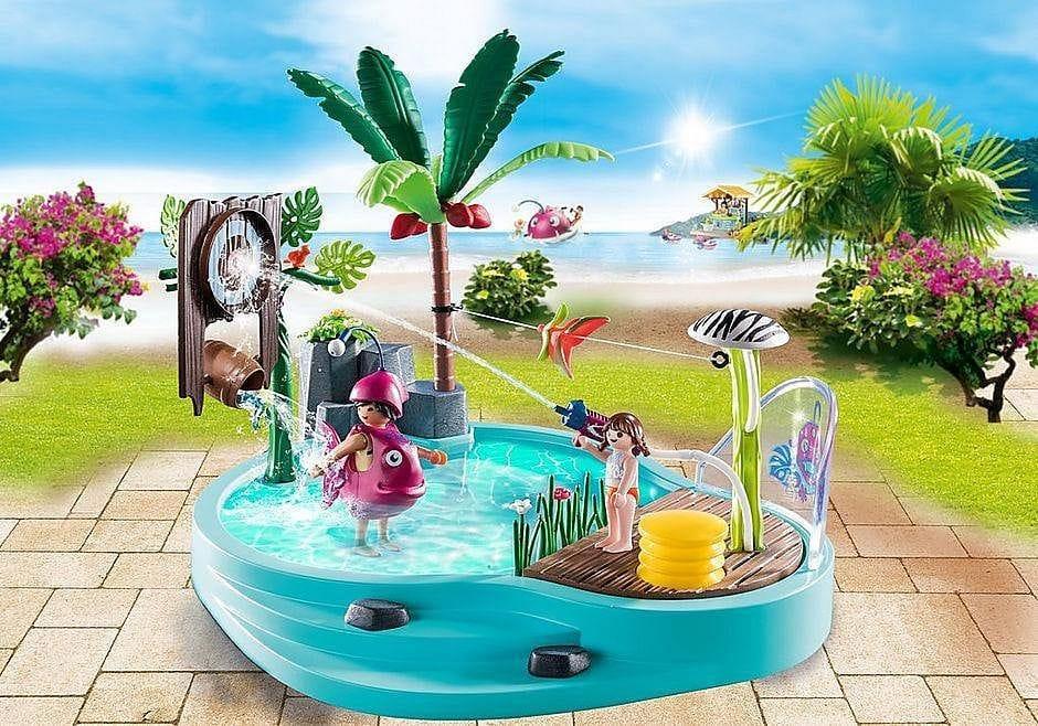 PLAYMOBIL Leuk zwembad met watersplash 70610 Family Fun PLAYMOBIL @ 2TTOYS PLAYMOBIL €. 22.99