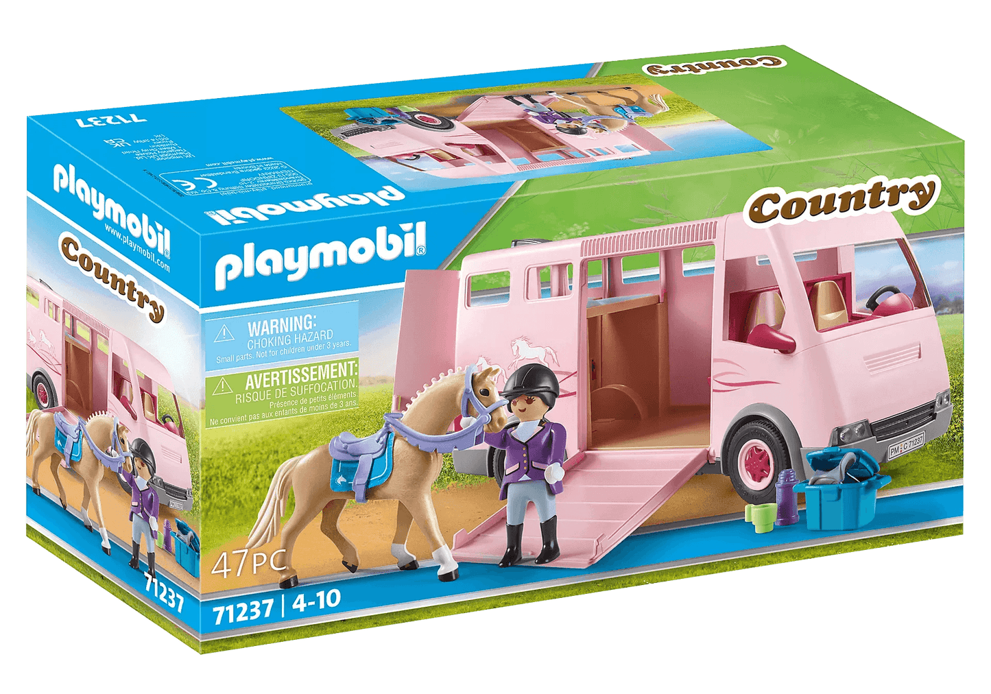 Playmobil Paardentransportwagen 71237 Country PLAYMOBIL COUNTRY @ 2TTOYS PLAYMOBIL €. 28.99