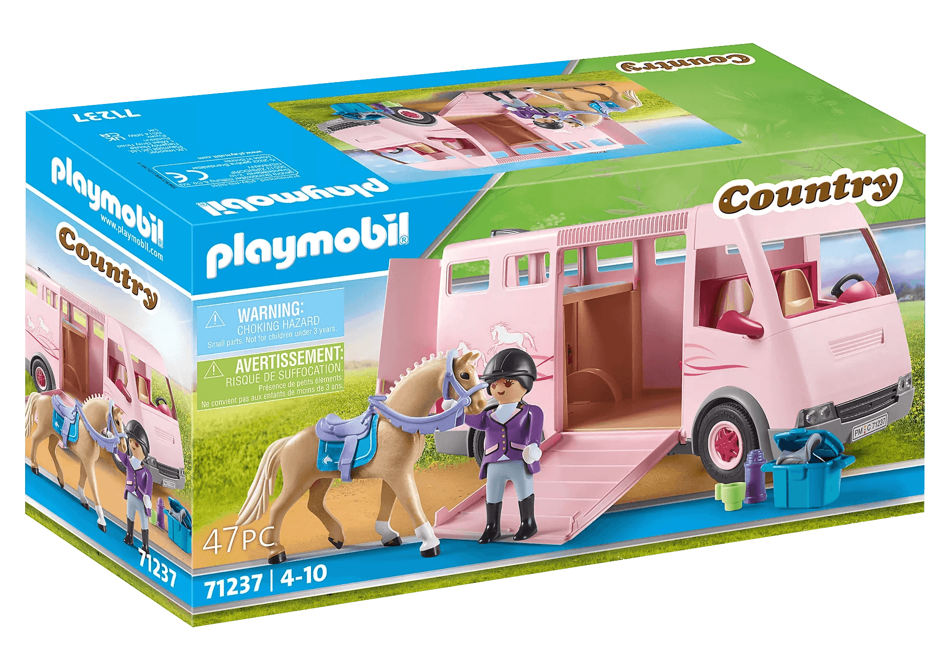 Playmobil Paardentransportwagen 71237 Country PLAYMOBIL COUNTRY @ 2TTOYS | Official LEGO shop😊🥰 PLAYMOBIL €. 40.99