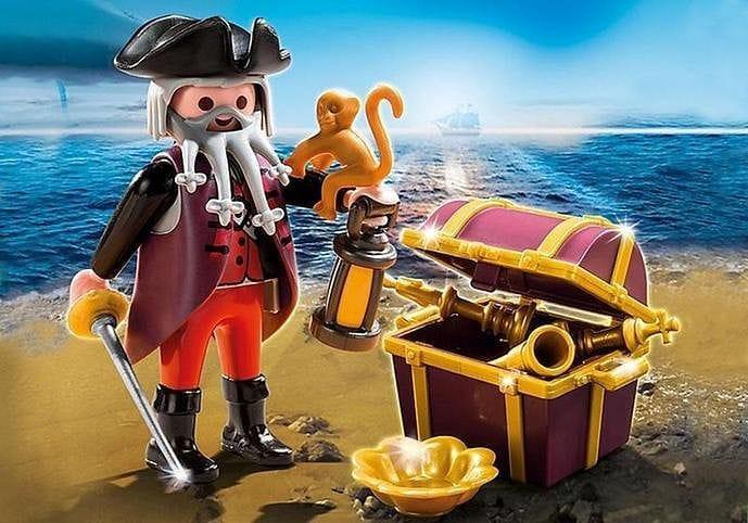 Playmobil Piraat Met Schatkist 4783 Piraten PLAYMOBIL @ 2TTOYS PLAYMOBIL €. 2.99