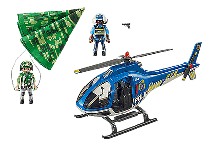 PLAYMOBIL Politiehelikopter: parachute-achtervolging 70569 City Action Politie PLAYMOBIL @ 2TTOYS | Official LEGO shop😊🥰 PLAYMOBIL €. 26.99