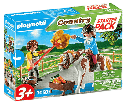 PLAYMOBIL Starter Pack Paardrij Starterspack 70505 Country PLAYMOBIL @ 2TTOYS | Official LEGO shop😊🥰 PLAYMOBIL €. 8.99