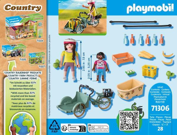 PLAYMOBIL Vrachtfiets voor de boerderij 71306 Country PLAYMOBIL CITY LIFE @ 2TTOYS | Official LEGO shop😊🥰 PLAYMOBIL €. 11.49